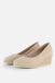Tamaris Pumps met sleehak beige Leer - Dames - Maat 40