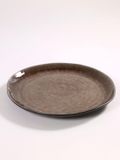 Serax Pascale Naessens Pure Bord L Bruin 33 cm Aardewerk 2 stuks