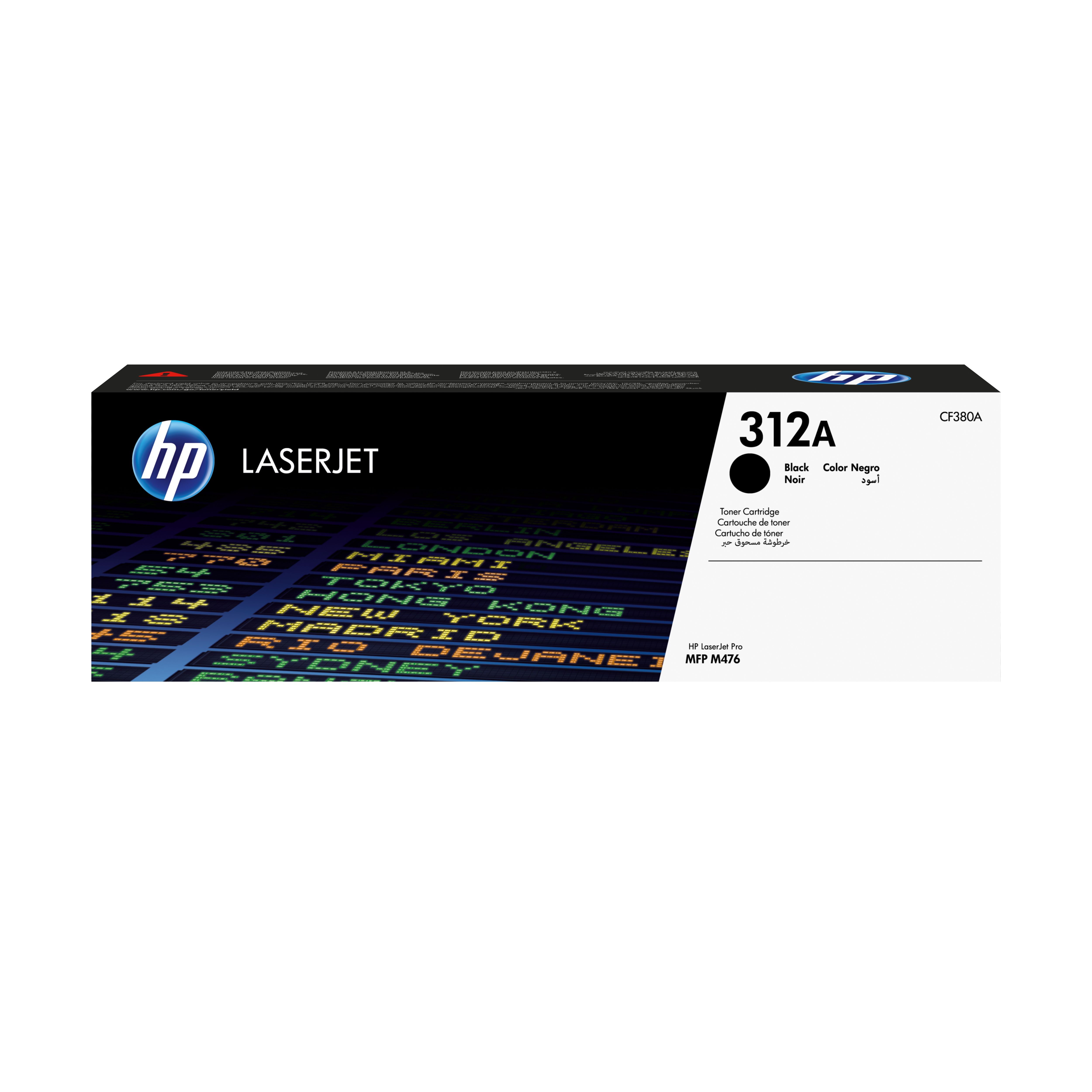 HP 312A Black Toner Cartridge - Original - Compatible with HP LaserJet Pro M476