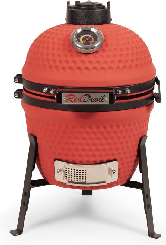 Patton Kamado Classic houtskool barbecue / rood / Keramisch / rond