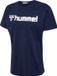 Hummel T-shirt homme coupe normale stretch col rond logo sport shirt