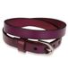 Stone Valley wrap armband Leer Verstelbaar Gesp Aubergine