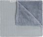Baby's Only Ledikantdeken teddy Dawn - Nordic Blue/Ecru - 100x135 cm