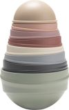 BIBS Wobble Tower Stapeltoren - Pastel Rainbow - 8 delig - Kunststof