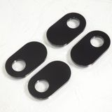 Taac proconcept 2 roues (p2r) Cache orifice de clignotant TAAC pour Moto Triumph 1050 Tiger Neuf Noir