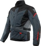 Dainese Tempest 3 D-Dry Jas Ebony Zwart Lava Rood - Jas