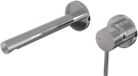 Brauer Chrome Carving Inbouw Wastafelmengkraan met Rechte Uitloop en Rozetten Model A1 Chroom