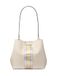 Michael Kors Sac bandoulière moyen pour femme Pratt Signature 35F4G3FS2V