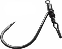 Gamakatsu Drop Shot Swivel Shot Zwart / #1