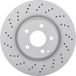 BOSCH Jeu de 2 disques de frein 0986479415