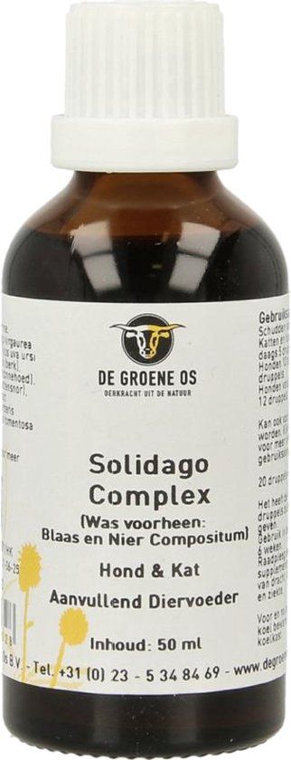 Groene Os De Groene Os Solidago Complex Hond/Kat - 50ml