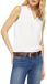 Tom Tailor - TTAMY leren riem met vierkante gesp - Maat 100 - light brown uni