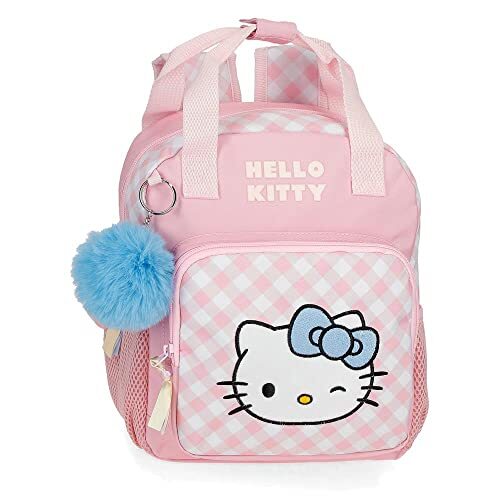 Hello Kitty Wink kleuterschoolrugzak, roze, 23 x 28 x 10 cm, polyester, 6,44 l, Violeta, kleuterrugzak