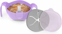 b.box 3-in-1 Kom en Rietje | Boysenbessen | Plastic | 250 ml