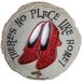 Spoontiques Stapsteen met Ruby slippers, Wizard of Oz, decoratieve tuintegel voor gazon, terras, tuin of looppad, decoratie voor binnen en buiten