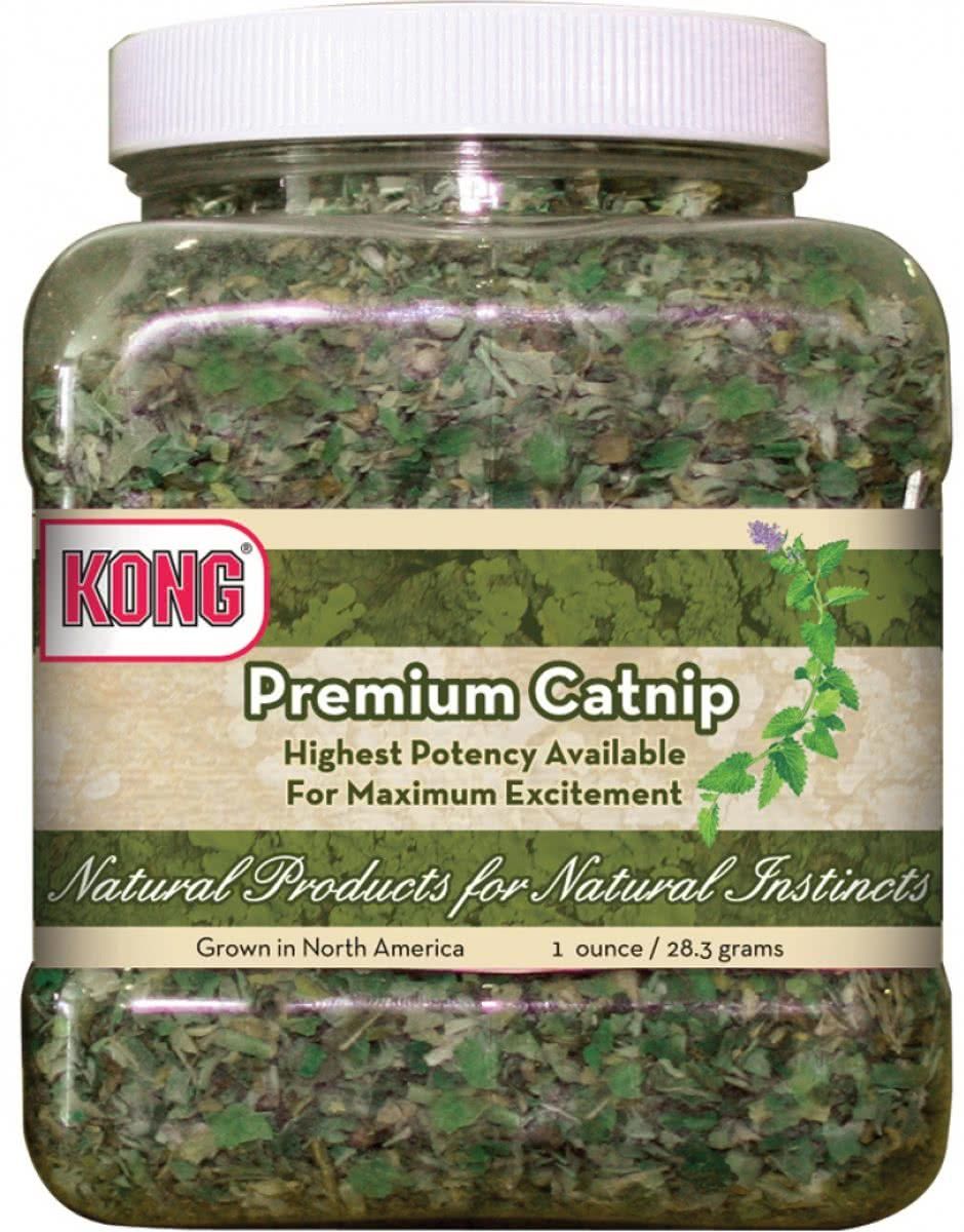 Kong Catnip Navulling 30 Gr Kattenkruid Groen