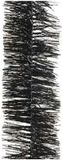 Decoris Kerstslinger - 3 Stuks - Zwart - 270 x 7 cm - Folie/Tinsel