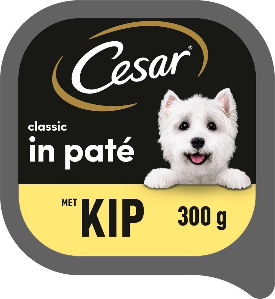 Cesar Classic - Malse Kip in Paté - Hondenvoer Maaltijdkuipjes - 10x300g
