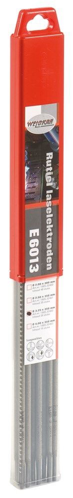 Weldkar Laselektroden WK E 6013 2.00x300mm 48st rutiel