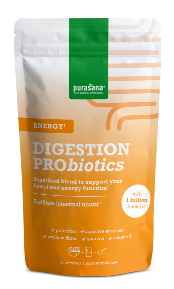 Purasana Digestion Probiotics Energy Powder