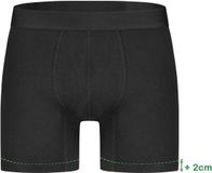 Bamboo Basics Heren Bamboe Boxershorts Jack (3-pack) - Zwart Ton Sur Ton - Maat M