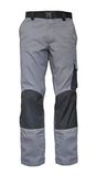 Gahibre - Elastische werkbroek, werkbroek met kniebeschermers, werkkleding, reflecterende werkbroek, maat XL