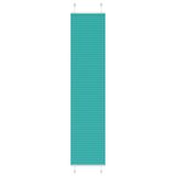 VidaXL Plissé rolgordijn 50x200 cm stofbreedte 49,4 cm petrol groen