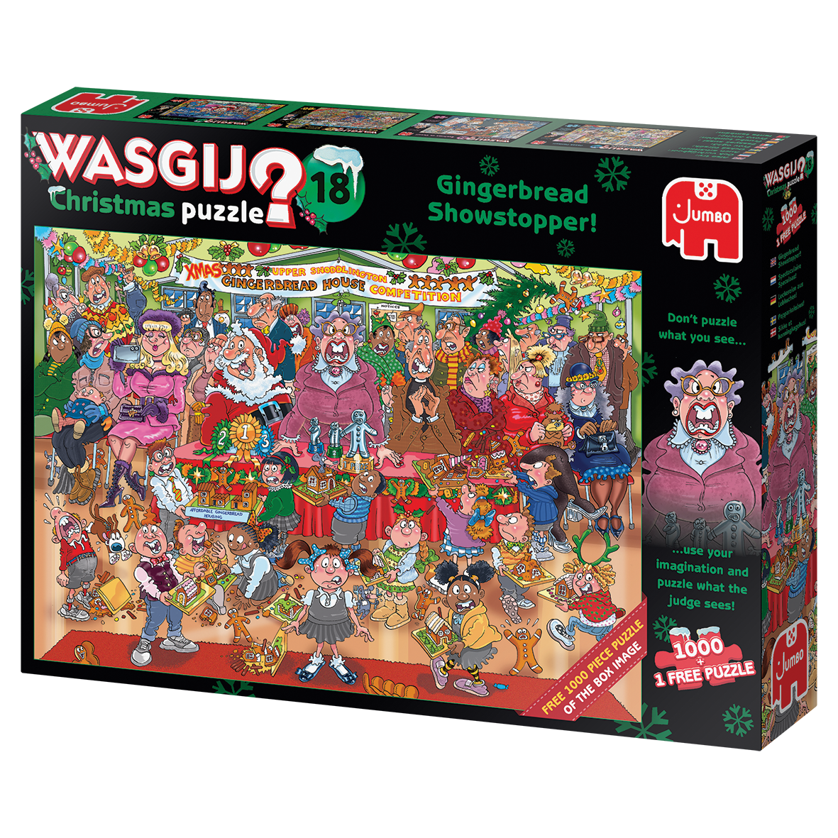 Jumbo Wasgij Christmas 18 2x 1000 stukjes - Legpuzzel voor volwassenen