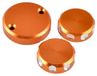 KTM Couvercle pour réservoir de liquide de frein et d'embrayage - Modèle 007OR - Aluminium - Orange