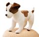 Merkloos Solidchoice - Plush Hond Knuffeldier, Staande Jack Russell Terrier van 30-35 cm