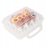 Hega Sapporo Square Box in-Mould Etikettering Kaas 1,2 liter, assorti, één maat