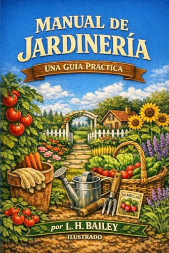 Manual de jardinería: Una guía práctica para la creación de terrenos hogareños y el cultivo de hortalizas, frutas y flores comunes | Edición definitiva ilustrada