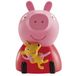 Dekora Peppa Pig Spaarpot - Plastic spaarvarken met 4 roze lolly's - 18 cm
