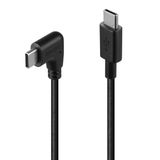 Lindy 32005 USB-kabel USB 2.0 1 m USB C Zwart