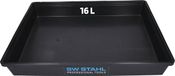 SW-Stahl 07376L Bac universel I 56 x 43 x 8,5 cm grand bac en plastique I 16 litres de capacité I Fabriqué en Allemagne
