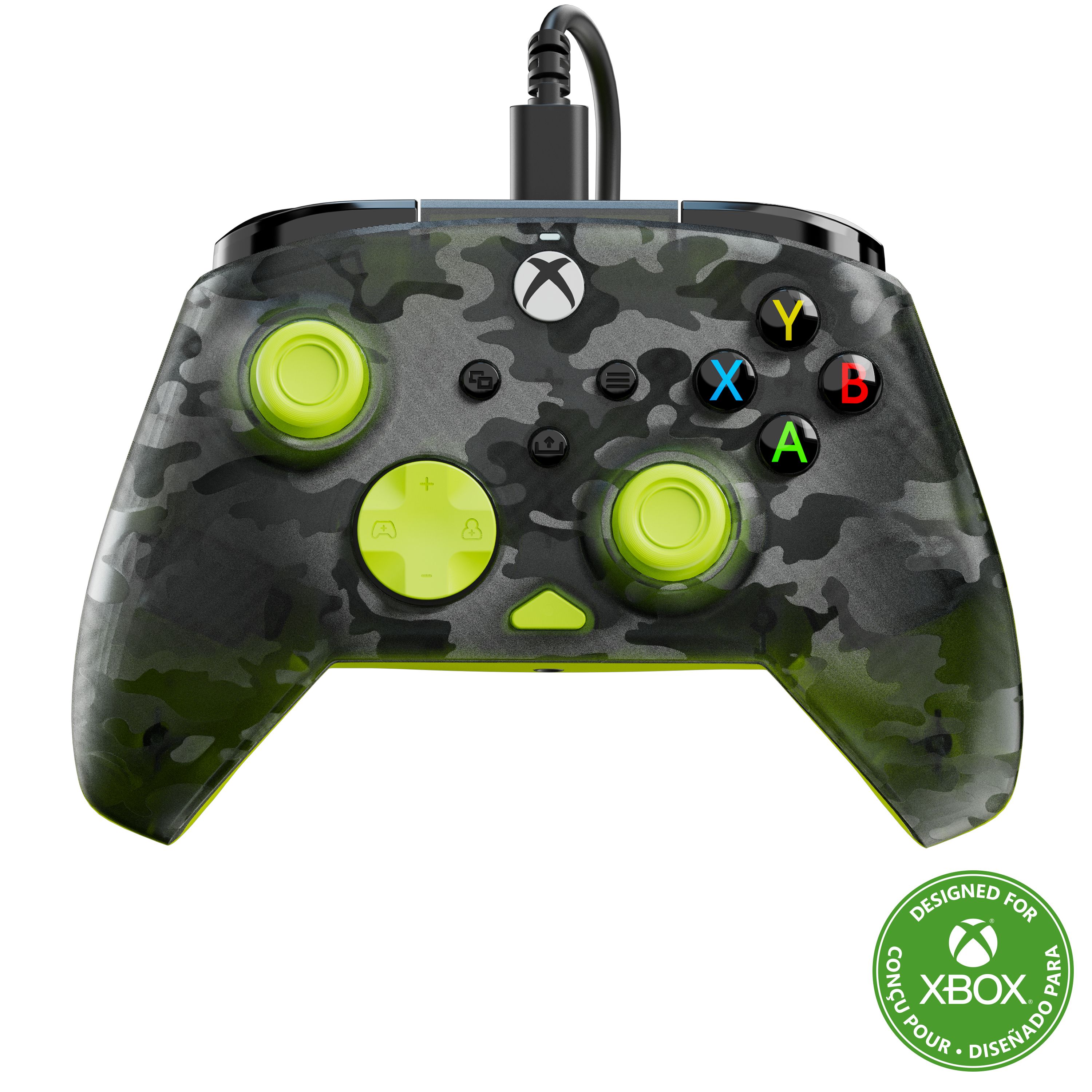 Turtle Beach Rematch Core Zwart, Grijs, Geel USB Gamepad PC, Xbox, Xbox One, Xbox Series S, Xbox Series X