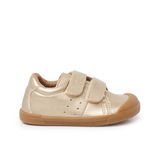 Pisamonas Zacht, blote voeten, veganistisch leer, metallic effect