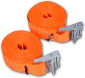 discountershop Spanbanden met Ratel en Haken - 2x3.5m, 3cm Breed, Maximale Werklast 100kg