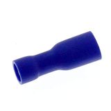 SeKi 14153 1,5-2,5mm2, 0,8x4,8, iso, 25 stuks platte stekkers, blauw