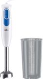 Braun Stapelaar MQ20.001M, 600 W, 2 snelheden, EasyTwist systeem, BPA-vrij, wit