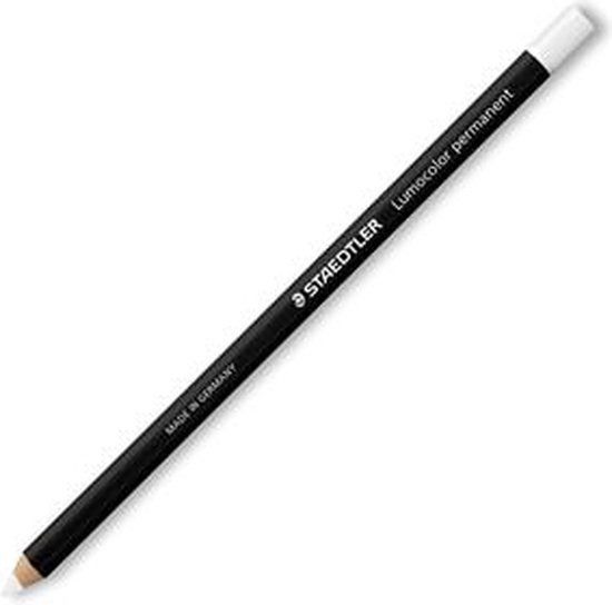 STAEDTLER Permanent Marker - White - Medium - 12 Pack