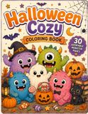 Cute Halloween Monsters Coloring Book