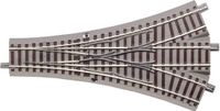 Roco H0 Roco GeoLine (met ballastbed) 61160 Driewegwissel 1 stuk(s)