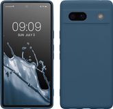 kwmobile telefoonhoesje geschikt voor Google Pixel 7a - Hoesje voor smartphone - Precisie camera uitsnede - In marineblauw