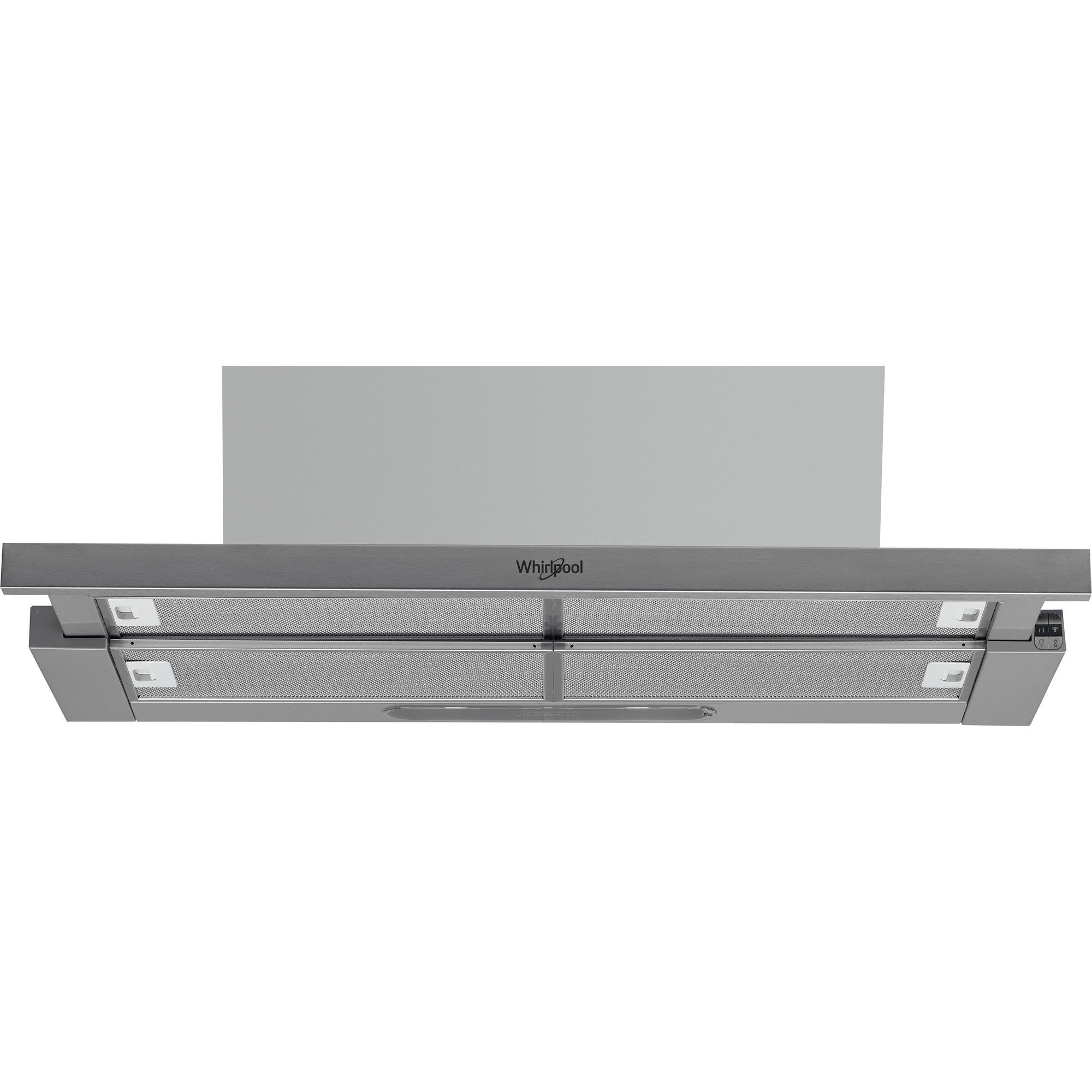 Whirlpool AKR 443/1 GY Semi-inbouw (uittrekbaar) Grijs Afzuigkap