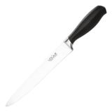 Vogue couteau à viande noir soft grip 20 cm