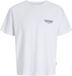 JACK&JONES JORYORK BACK TEE SS CREW NECK Heren T-shirts XL Katoen Ronde hals Korte mouw Loose Fit Casual Logo Bright White
