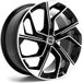AVUS RACING AC-522 noir poli 8.0Jx18 5x112 ET45