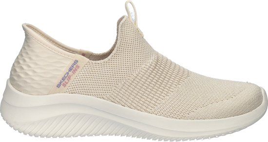 Skechers Slip-ins Ultra Flex 3.0M - Smooth Step - Dames Instappers - Naturel - Maat 39