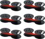 OEM Rollenlint GR24 zwart/rood 6 stuks